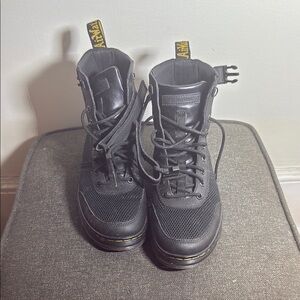 Dr. Martens Black Leather Boots